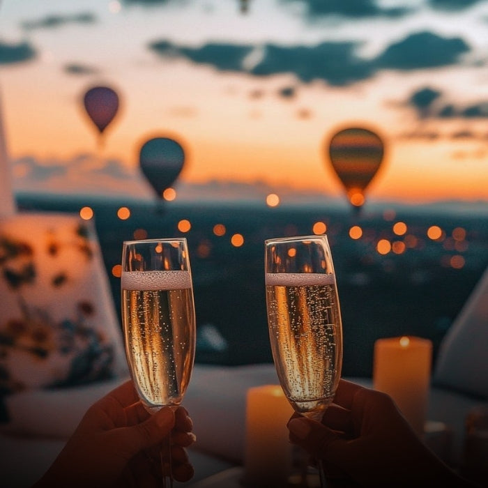 Kapadokya’da yerel şaraplarla gerçekleştirilen şarap tadımı deneyimi